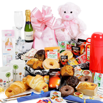 Desayuno nacimiento niña